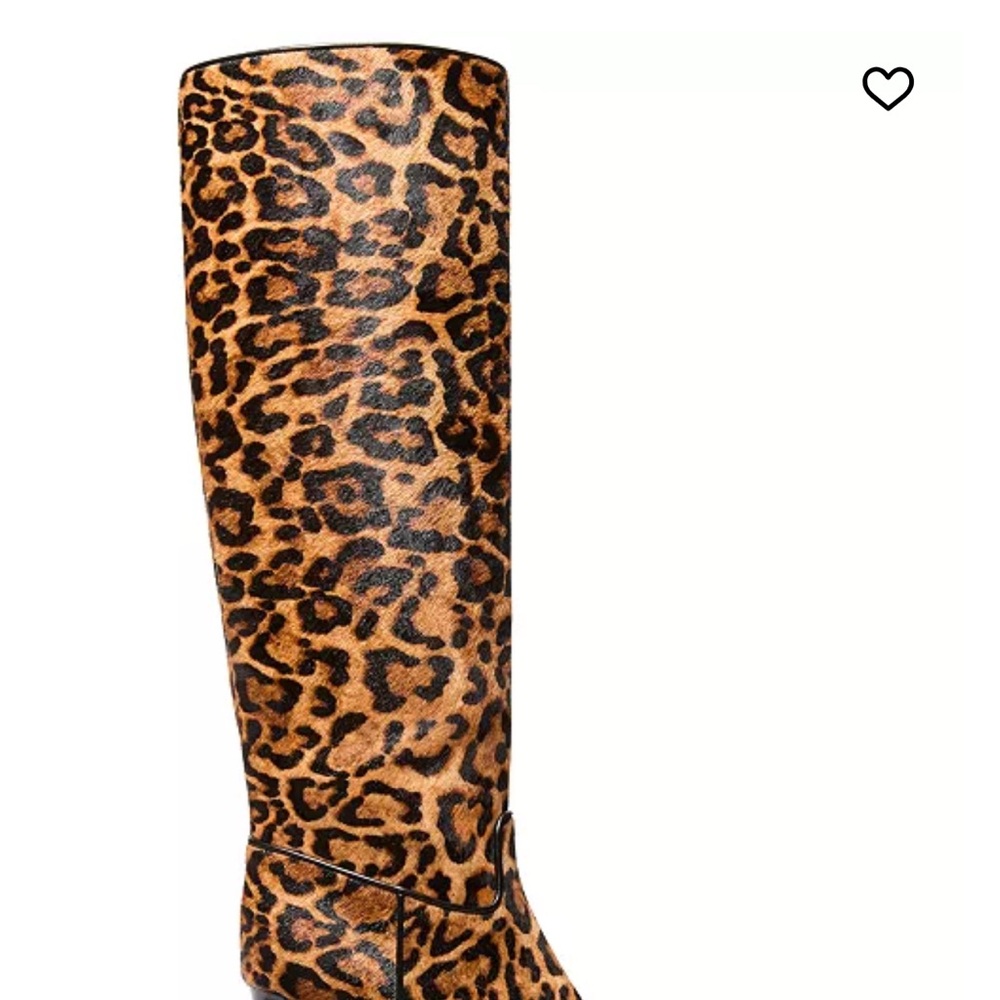 MICHAEL  KORS Leopard Print Knee-High Women's Boots